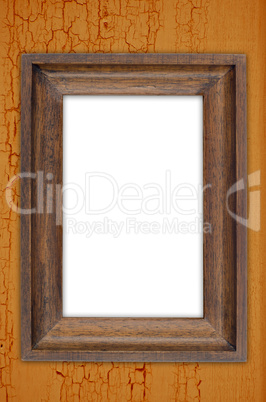 Vintage wooden frame