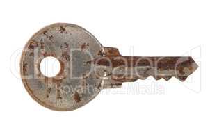 Old rusty key