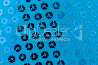 Blue paillette background