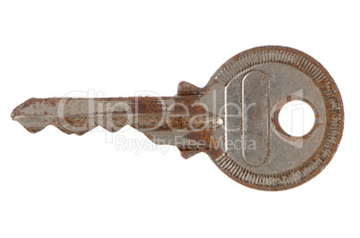 Old rusty key