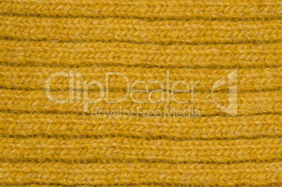 Yellow wool texture