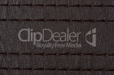 Closeup on a leather texture