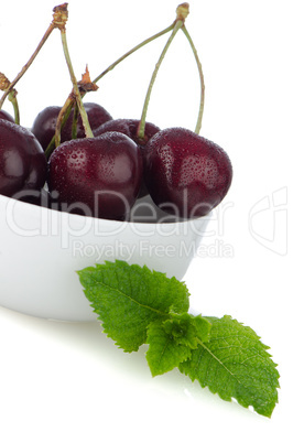 Cherry in bowl