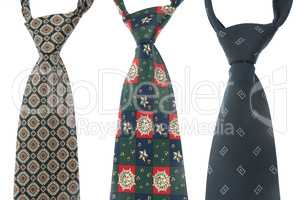 Three ties
