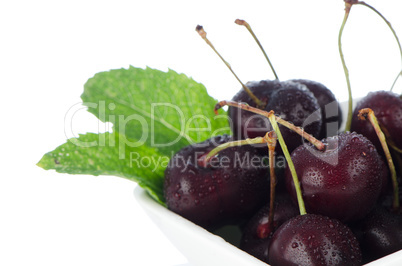 Cherry in bowl