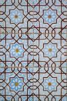 Traditional colored decorative tiles