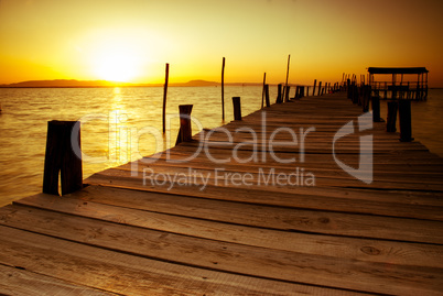 Sunset at Carrasqueira