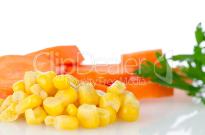 Corn grains