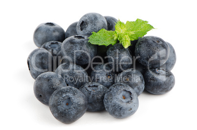 Ripe blueberry