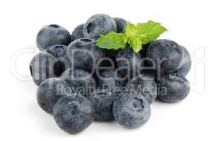 Ripe blueberry