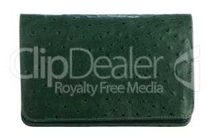 Green Leather Purse