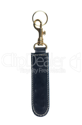 Leather key chain