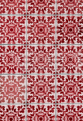 Ornamental old tiles