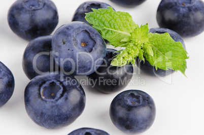 Ripe blueberry