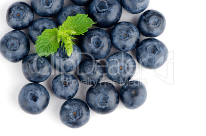 Ripe blueberry