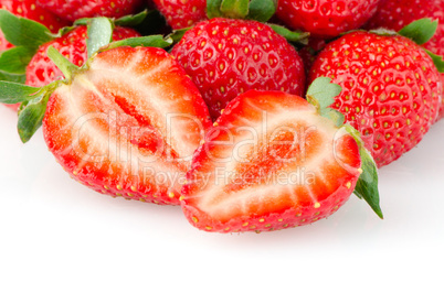 Appetizing strawberries