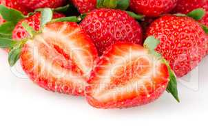 Appetizing strawberries