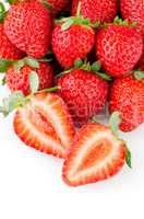 Appetizing strawberries