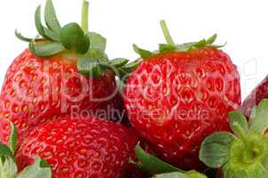 Fresh ripe strawberry