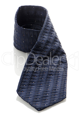 Blue pattern tie