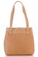Womanish brown leather bag