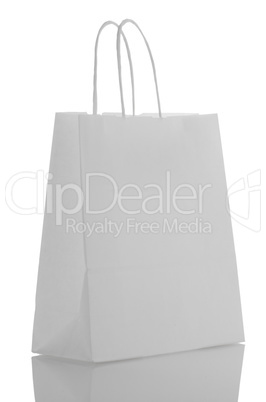 White  paper bag