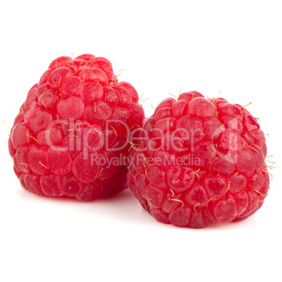 Ripe red raspberry