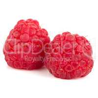 Ripe red raspberry