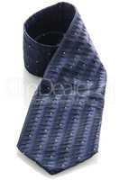 Blue pattern tie