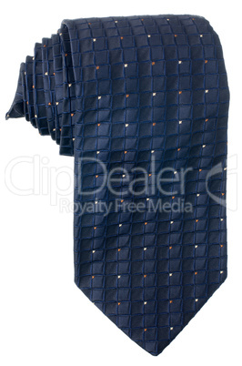 Blue pattern tie