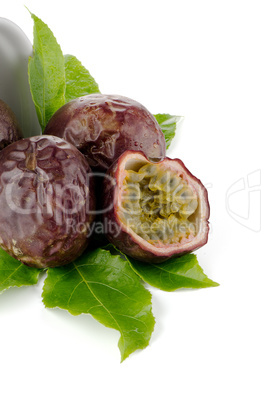 Fresh passion fruit