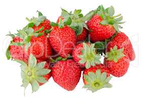 Appetizing strawberries