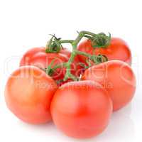 Red ripe tomato