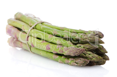 Fresh green asparagus