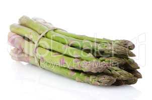 Fresh green asparagus