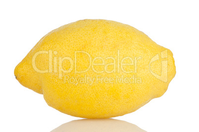 Fresh ripe lemon