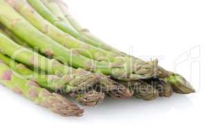 Fresh green asparagus