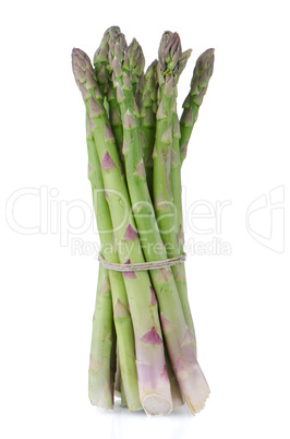 Fresh green asparagus