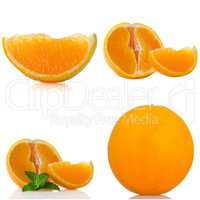 Fresh ripe oranges