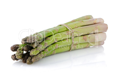 Fresh green asparagus