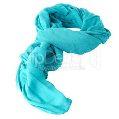 Blue scarf