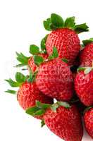 Appetizing strawberries