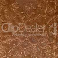 Brown leather texture closeup