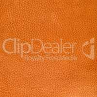 Orange leather texture closeup