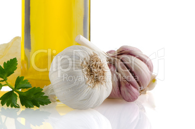 Garlic and olive oil