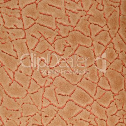 Orange leather texture closeup