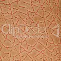 Orange leather texture closeup