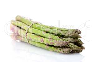 Fresh green asparagus