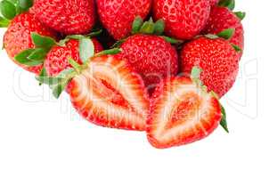 Appetizing strawberries