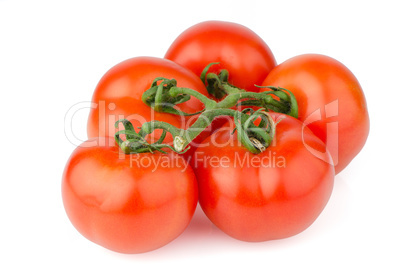 Red ripe tomato